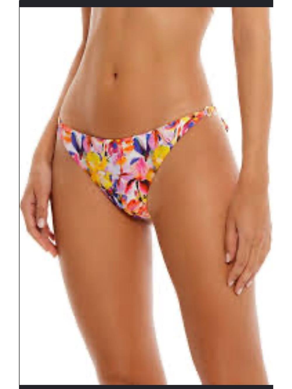 COSITA LINDA Floral String Bikini Bottom